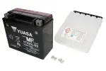 aku Yuasa 12V 18Ah käivitusvool 270A suurus 175x87x155 koos elektrolüüdiga 0,93 poolus(+)/ ventilatsioon P