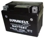 12V 3Ah YTX4L-BS 114x70x85 -+