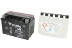 aku Yuasa 12V 8Ah käivitusvool 120A suurus 150x87x105 koos elektrolüüdiga 0,4 poolus(+)/ ventilatsioon L