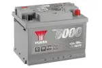 YUASA Käivitusaku YBX5000 Silver High Performance SMF Batteries 12V 60Ah 640A YBX5075