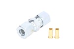 NIK-MAR ZA9B 1.5/6 / tekalan connectors gray/straight, m16x1.5 external, wire 9x1.5/9x1.5, błh, "barrel" screw connection, cone, metal, quantity in package: 1pc