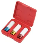 Löökpadrunite komplekt 1/2" alumiinium valuvelgedele - 3tk. (17,19,21mm)