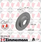 ZIMMERMANN  Piduriketas COAT Z 100.3314.20