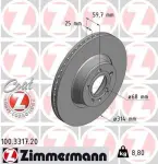 ZIMMERMANN  Piduriketas COAT Z 100.3317.20