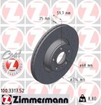 ZIMMERMANN Piduriketas SPORT Z 100.3317.52