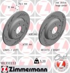 ZIMMERMANN Piduriketas BLACK Z 100.3333.53