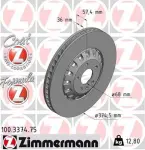 ZIMMERMANN Piduriketas FORMULA Z 100.3374.75