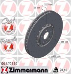 ZIMMERMANN Piduriketas FORMULA Z 100.4701.70