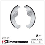 ZIMMERMANN Piduriklotside komplekt 10990.100.1