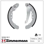 ZIMMERMANN Piduriklotside komplekt 10990.101.1