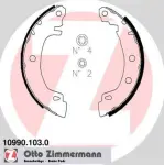 ZIMMERMANN Piduriklotside komplekt 10990.103.0