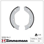 ZIMMERMANN  Piduriklotside komplekt,seisupidur 10990.104.3