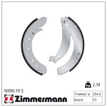 ZIMMERMANN Piduriklotside komplekt 10990.111.5