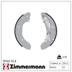 ZIMMERMANN Piduriklotside komplekt 10990.112.8