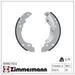 ZIMMERMANN Piduriklotside komplekt 10990.113.6