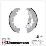 ZIMMERMANN Piduriklotside komplekt 10990.119.0