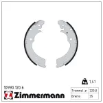 ZIMMERMANN Piduriklotside komplekt 10990.120.6