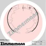 ZIMMERMANN Käsipiduri klotsid (seisupidur) 10990.156.4