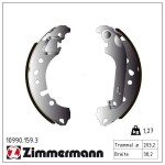 ZIMMERMANN Piduriklotside komplekt 10990.159.3