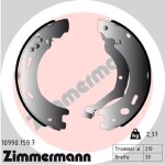 ZIMMERMANN Käsipiduri klotsid (seisupidur) 10990.159.7