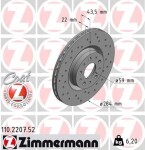 ZIMMERMANN Piduriketas SPORT Z 110.2207.52