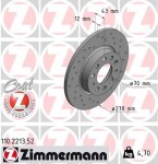 ZIMMERMANN  Piduriketas SPORT Z 110.2213.52
