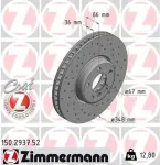 ZIMMERMANN  Piduriketas SPORT COAT Z 150.2937.52