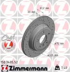 ZIMMERMANN  Piduriketas SPORT COAT Z 150.3405.52