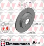 ZIMMERMANN Piduriketas COAT Z 200.2535.20