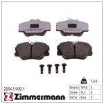 ZIMMERMANN Piduriklotsi komplekt,  ketaspidur rd:z 20941.990.1