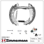 ZIMMERMANN Piduriklotside komplekt KIT Z 20990.100.1