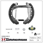 ZIMMERMANN Piduriklotside komplekt KIT Z 20990.109.9