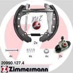 ZIMMERMANN Piduriklotside komplekt KIT Z 20990.127.4