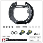 ZIMMERMANN Piduriklotside komplekt KIT Z 20990.129.9