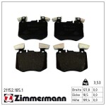 ZIMMERMANN Piduriklotsi komplekt,  ketaspidur 21152.185.1