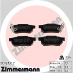 ZIMMERMANN Piduriklotsi komplekt,  ketaspidur 21312.130.2