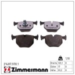 ZIMMERMANN  Piduriklotsi komplekt,ketaspidur rd:z 21487.970.1