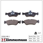 ZIMMERMANN  Piduriklotsi komplekt,ketaspidur 21592.185.1
