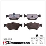 ZIMMERMANN Piduriklotsi komplekt,  ketaspidur rd:z 21664.995.1