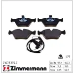 ZIMMERMANN Piduriklotsi komplekt,  ketaspidur 21677.195.2
