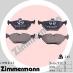 ZIMMERMANN  Piduriklotsi komplekt,ketaspidur 21691.170.1