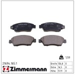 ZIMMERMANN Piduriklotsi komplekt,  ketaspidur 21694.165.1