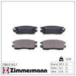 ZIMMERMANN Piduriklotsi komplekt,  ketaspidur 21840.145.1