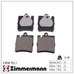 ZIMMERMANN  Piduriklotsi komplekt,ketaspidur 21898.155.1