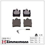 ZIMMERMANN Piduriklotsi komplekt,  ketaspidur 21898.155.2