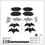 ZIMMERMANN Piduriklotsi komplekt,  ketaspidur 22271.145.1
