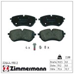 ZIMMERMANN  Piduriklotsi komplekt,ketaspidur 22644.190.2