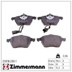 ZIMMERMANN Piduriklotsi komplekt,  ketaspidur 23018.200.1