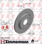 ZIMMERMANN Piduriketas COAT Z 230.2311.20