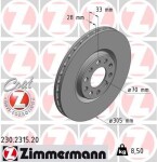 ZIMMERMANN Piduriketas COAT Z 230.2315.20